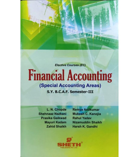 Financial Accounting-III (Special Accounting Areas )SYBAF Sem 3 Sheth publication BAF Sem 3 - SchoolChamp.net