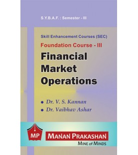 Financial Market Operations  SYBAF Sem 3 Manan Prakashan