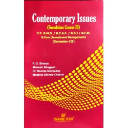 Contemporary Issues (Foundation Course - III) SYBMS SYBBI,