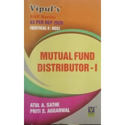 Mutual Fund Distributor-I  SYBAF Sem 3 Vipul Prakashan| NEP