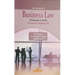 Business Law-III SYBAF Sem 4 Sheth Publication