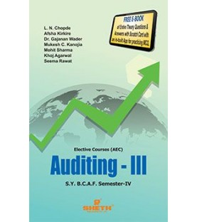 Auditing-III SYBAF Sem 4 Sheth Publication