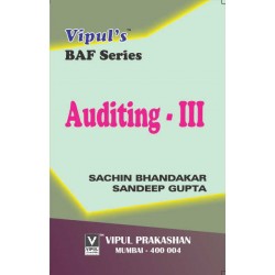 Auditing-III SYBAF Sem 4 Vipul Prakashan