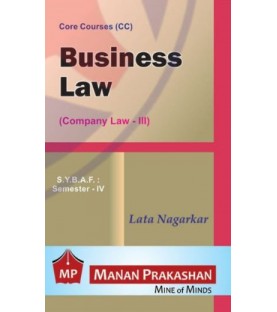 Business Law SYBAF Sem 4 Manan Prakashan