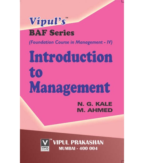 Introduction to Management ( FC In Management-IV) SYBAF Sem 4 Vipul Prakashan BAF Sem 4 - SchoolChamp.net