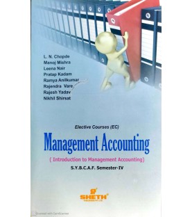 Introduction to Management Accounting SYBAF Sem 4 Sheth Publication