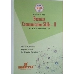 Business Communication Skills-II SYBAF Sem 4 Sheth