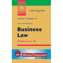 Business Law SYBAF Sem 4 Manan Prakashan