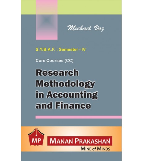 Research Methodology in Accounting and Finance SYBAF Sem 4 Manan Prakashan