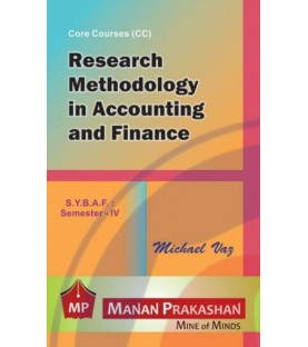 Research Methodology in Accounting and Finance SYBAF Sem 4 Manan Prakashan