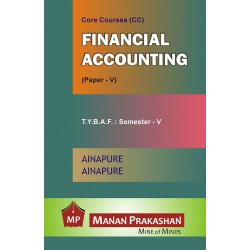 Financial Accounting (Paper V) TYBAF Sem 5 Manan Prakashan