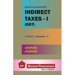 Taxation-III (Indirect Tax) TYBAF Sem 5 Manan Prakashan