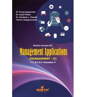 Management Applications (Mngt.–II) TYBAF Sem 5 Sheth Publication