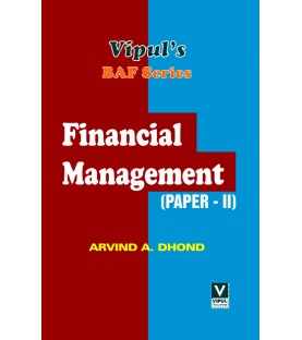 Financial Management (Paper-II) TYBAF Sem 5 Vipul Prakashan