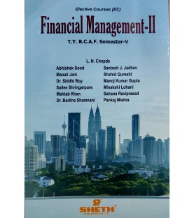 Financial Management (Paper-II) TYBAF Sem 5 Sheth Publication