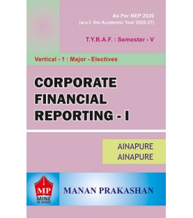 Corporate Financial Reporting–I TYBAF Sem 5 Manan Prakashan | NEP 2020