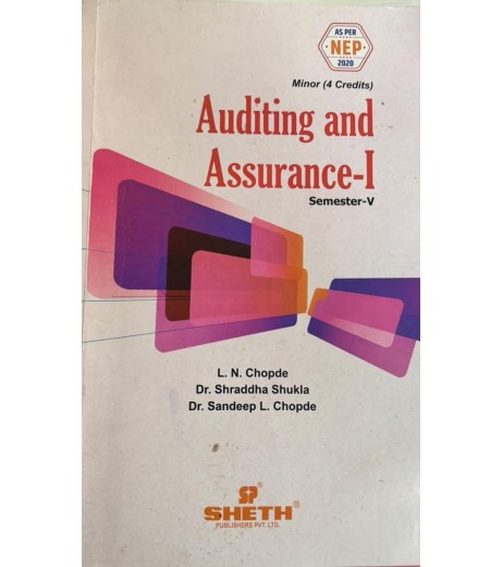 Auditing and Assurance TYBAF Sem 5 Sheth Publication | NEP 2020 Auditing and Assurance TYBAF Sem 5 Sheth Publication | NEP 2020