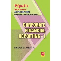Corporate Financial Reporting–I TYBAF Sem 5 Vipul Prakashan |
