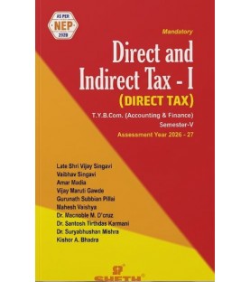 Direct And Indirect T-I TYBAF Sem 5 Sheth Publication | NEP2020