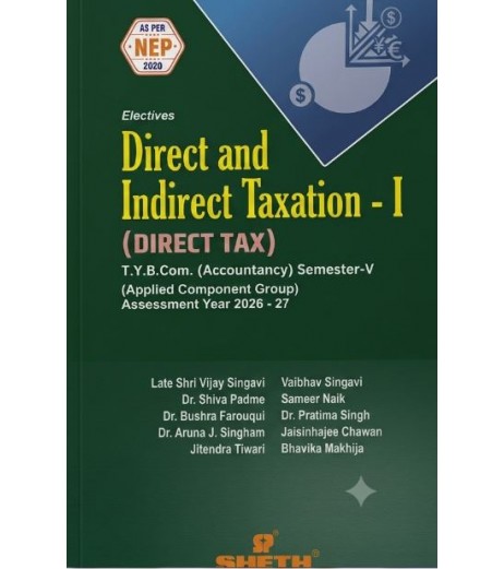 Direct Tax TYBcom Sem 5 Sheth Publication | NEP 2020