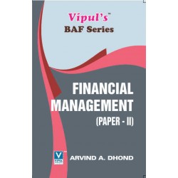 Financial Management (Paper-II) TYBAF Sem 5 Vipul Prakashan