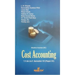 Cost Accounting (Paper-IV) TYBAF Sem 6 Sheth Publication