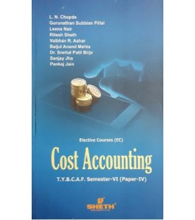 Cost Accounting (Paper-IV) TYBAF Sem 6 Sheth Publication