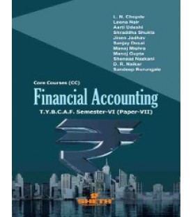 Financial Accounting (Paper-VII) TYBAF Sem 6 Sheth Publication