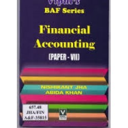 Financial Accounting (Paper-VII) TYBAF Sem 6 Vipul Prakashan