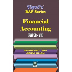 Financial Accounting (Paper-VII) TYBAF Sem 6 Vipul Prakashan
