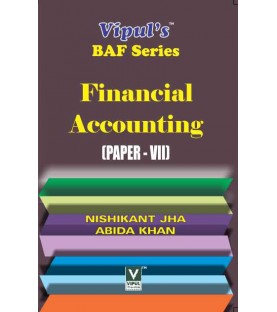 Financial Accounting (Paper-VII) TYBAF Sem 6 Vipul Prakashan