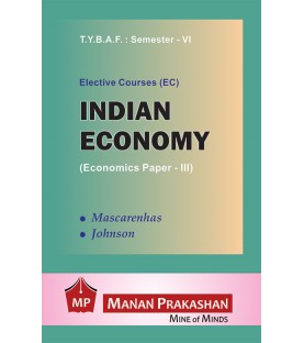 Indian Economy (Paper-III) TYBAF Sem 6 Manan Prakashan
