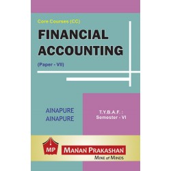 Financial Accounting (Paper-VII) TYBAF Sem 6 Manan Prakashan