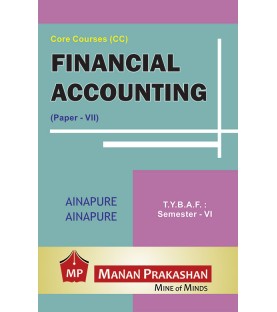 Financial Accounting (Paper-VII) TYBAF Sem 6 Manan Prakashan