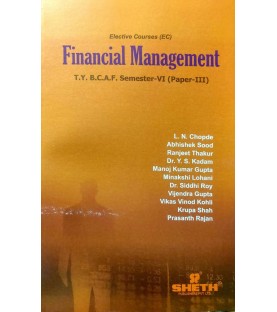Financial Management (Paper-III) TYBAF Sem 6 Sheth Publication