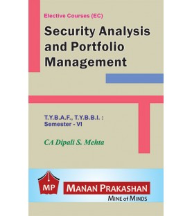 Security Analysis and Portfolio Management TYBAF  TYBBI Sem 6 Manan Prakashan
