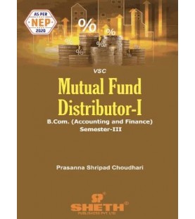 Mutual Fund Distributor-I  SYBAF Sem 3 Sheth publication | NEP 2020