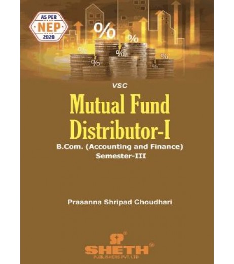 Mutual Fund Distributor-I  SYBAF Sem 3 Sheth publication | NEP 2020