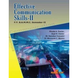 Effective Communication -2 FYBAMMC  Sem 2 Sheth Publication