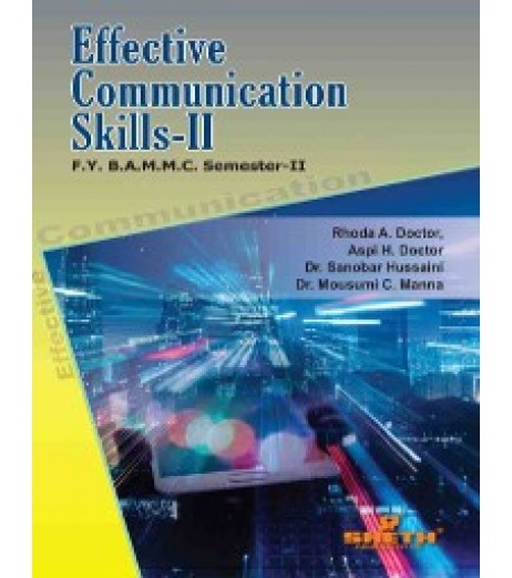 Effective Communication -2 FYBAMMC  Sem 2 Sheth Publication