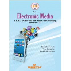 Electronic Media SYBAMMC Sem 3 Sheth publication | NEP 2020