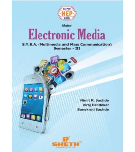 Electronic Media SYBAMMC Sem 3 Sheth publication | NEP 2020