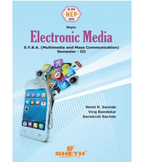Electronic Media SYBAMMC Sem 3 Sheth publication | NEP 2020
