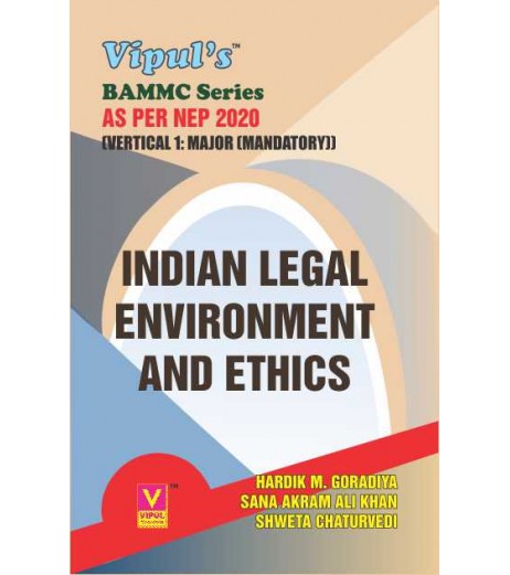 Indian Legal Environment and Ethics Sem 4 SYBAMMC Vipul Prakashan | NEP 2020