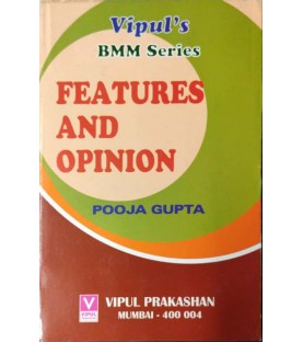 Features and Opinion TYBMM Sem 5 Vipul Prakashan