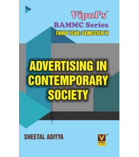 Advertising in Contemporary Society Sem 6 TYBAMMC Vipul Prakashan