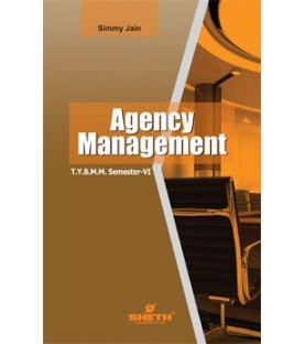 Agency Management TYBAMMC Sem 6 Sheth Publication