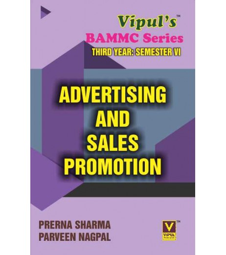 Advertising and Sales Promotion Sem 6 TYBAMMC Vipul Prakashan