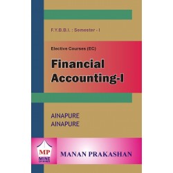 Financial Accounting FYBBI Sem I Manan Prakashan