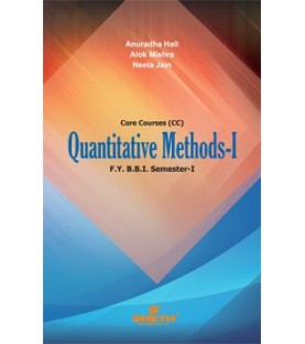 Quantitative Methods-I FYBBI Sem I Sheth Pub.